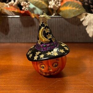 Old World Christmas Vintage 2001 Jack O’Lantern Ornament